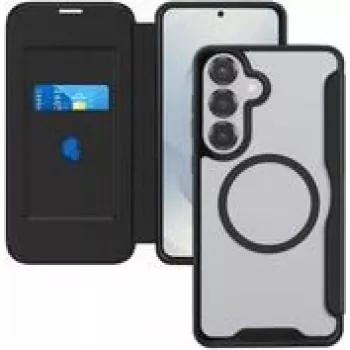 4Smarts Urban Pro Flipcase Samsung Galaxy S26+ Qi2 ready juoda (541779)