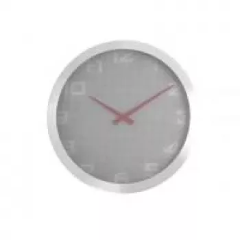 NeXtime klok 3019 Dots, sieninis, pilkas, Ø35 cm
