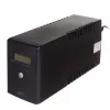 DIGITUS DN-170064-LCD Linijinis interaktyvus UPS, 800VA/480W, 12V/9Ah baterija, 2x CEE 7/7 lizdai, RJ-11, LCD