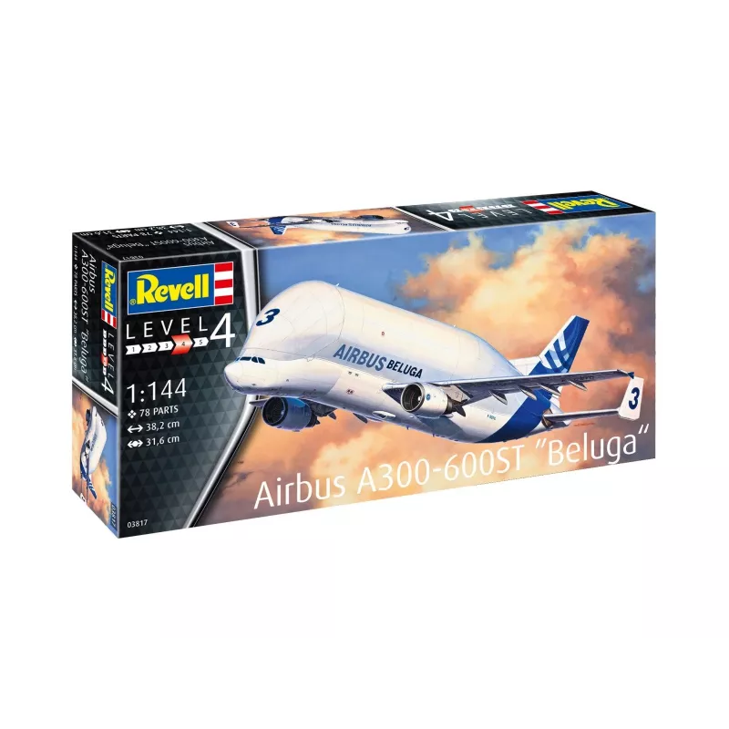 Revell 1/144 Airbus A300-600 Beluga modelio rinkinys