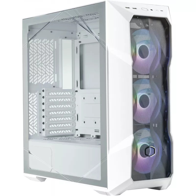 PC korpusas Cooler Master MasterBox TD500 Mesh V2 Midi Tower baltas