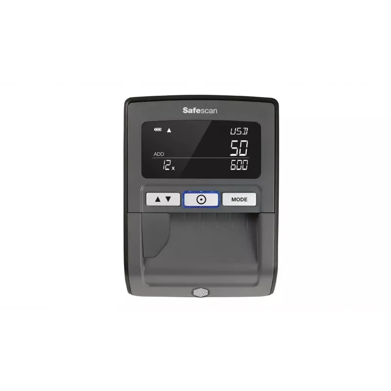 Safescan 185-S juodos spalvos banknotų detektorius