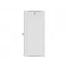Lanberg sieninis montavimo stovo spintos korpusas 19'' 27U 600x600 mm pilkas (stiklinės durys)