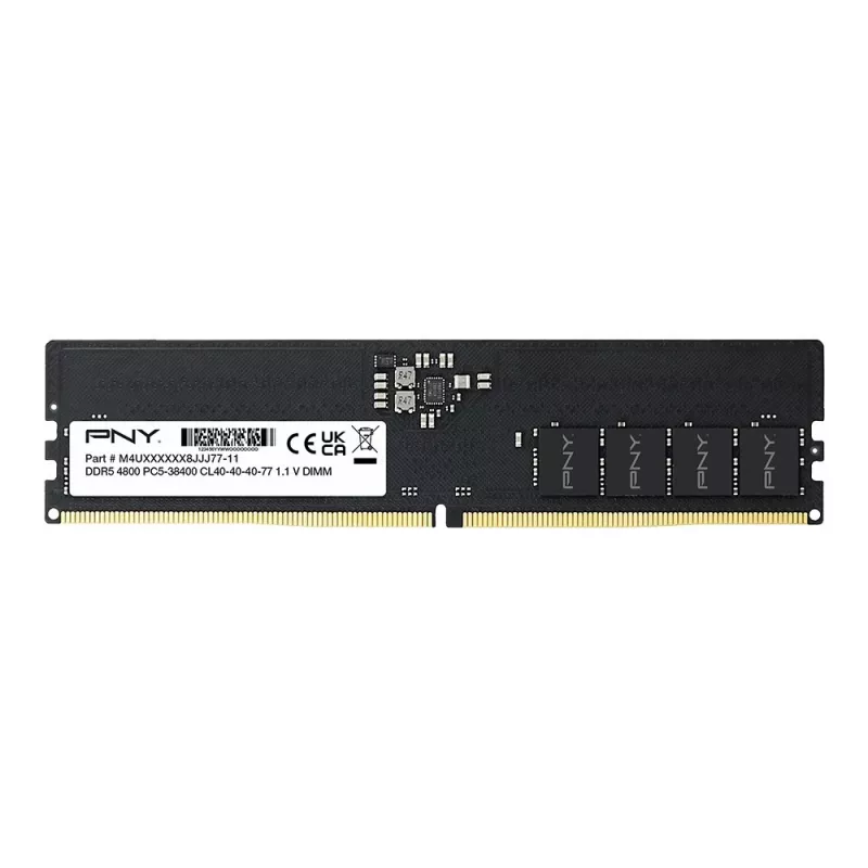 PNY 16GB DDR5 4800MHz DIMM atminties modulis (MD16GSD54800-SB)