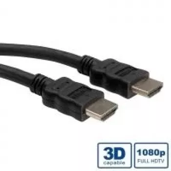 ROLINE HDMI-Kabel mit Ethernet - HDMI männlich zu HDMI männlich