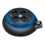 Comfort-Line Mini kabelių ritė CL-S 4 kištukiniai lizdai (juoda/balta, 3 metrai)