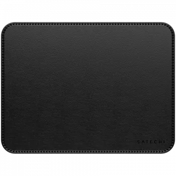 Satechi Premium Mouse Pad – Veganiškos odos pelės kilimėlis (juodas)