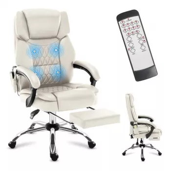 Fotelis besisukantis Boss 6.0 Smėlio spalvos