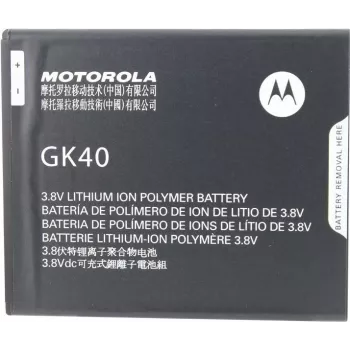 Motorola GK40 baterija, skirta Moto E3, G4 Play, Moto G5 – ličio jonų polimerų, 2800 mAh (SNN5976A)