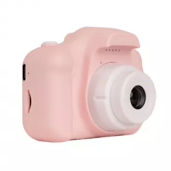Vaikų skaitmeninis fotoaparatas DENVER KCA-1340RO rožinis – 85 g, kompaktiškas