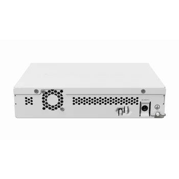 Valdomas L3 tinklo jungiklis MikroTik CRS310-1G-5S-4S+IN — 1U, 1x Gigabit, 5x SFP, 4x SFP+, 10G, DC/PoE 18–57V, 20W maks.