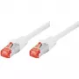 Tecline exertis Connect – jungiamasis laidas – RJ-45 (M) į RJ-45 (M) – 1 m – SSTP kabelis – 6 kategorija – halogenų neturintis – baltas (71501W)