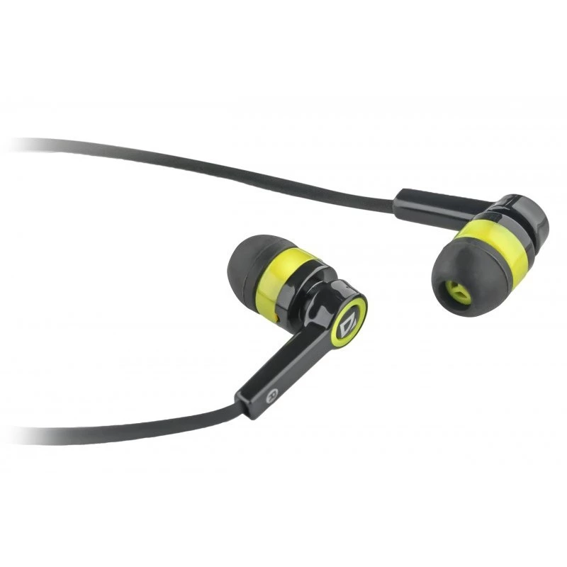 Ausinės Defender Pulse 420 Juodos-Geltonos