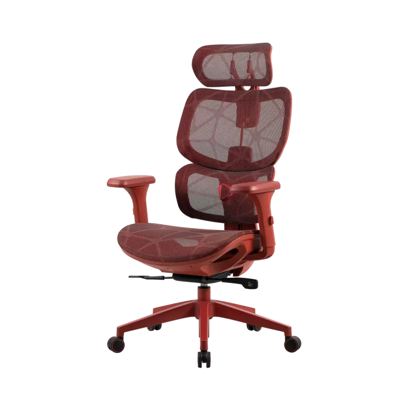 Onex Gaming Biuro kėdė | Ventra Premium tinklelis | raudonas