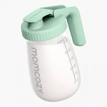 Momcozy GP01 Pieno laikymo indas 32OZ Žalias