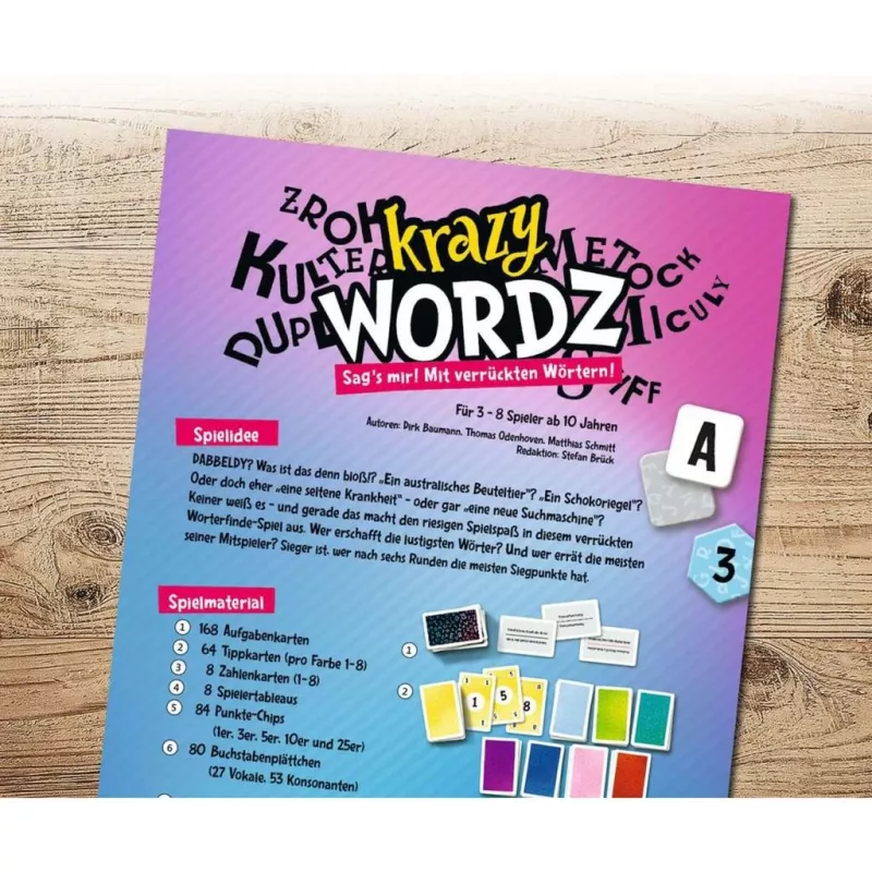 Krazy Words, žaidimas vakarėliams