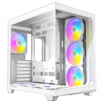Antec C5 - Midi bokštas - Baltas - ATX - ITX - micro ATX - Stiklas - Plastikas - Plienas - 3x 120 mm