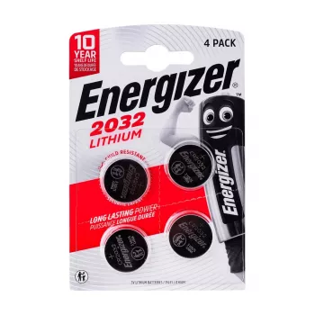 Energizer baterija CR2032, 4 vnt., 3V, ECO