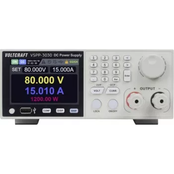 Voltcraft VSPP-3030 Laboratorinis maitinimo šaltinis montavimui į stelažą, reguliuojamas 0–30 V / DC 0–15 A (VC-17068700)
