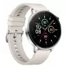 Išmanusis laikrodis ONEPLUS OnePlus Watch 3 43 mm, 1,32 colio AMOLED 466×466, Titanium/Silver, balta guminė juosta, GPS, Wi‑Fi