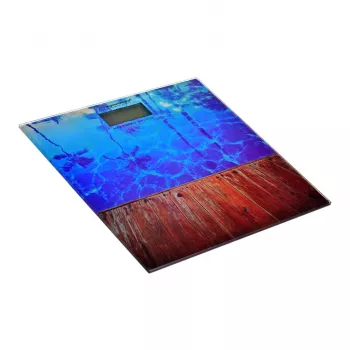 Elektrinės svarstyklės ESPERANZA EBS011 – 4 jutiklių stiklinė platforma, max 180 kg, tikslumas 100 g, LCD ekranas 70×34 mm, CR2032 baterija