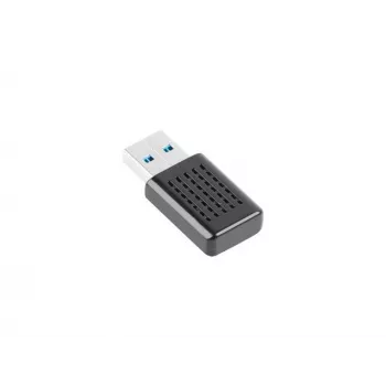 Belaidis USB tinklo adapteris LANBERG NC-1200-WI, WLAN USB 2.0, 2 vidinės antenos 2 dBi, iki 5000 Mbit/s
