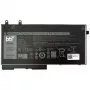 Baterija BTI, skirta Dell Latitude 5420 Rugged, 11,4 V, 51 Wh (3 elementų), juoda