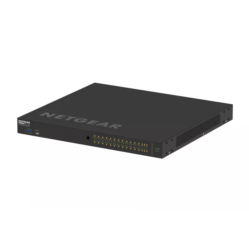 NETGEAR GSM4230UP valdomas L2/L3 Gigabit Ethernet jungiklis su PoE (10/100/1000), 1U, juodas