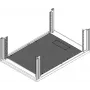 Bodenblech 600T VERST. 7021 25230-150 (25230150) – originali SCHROFF dalis