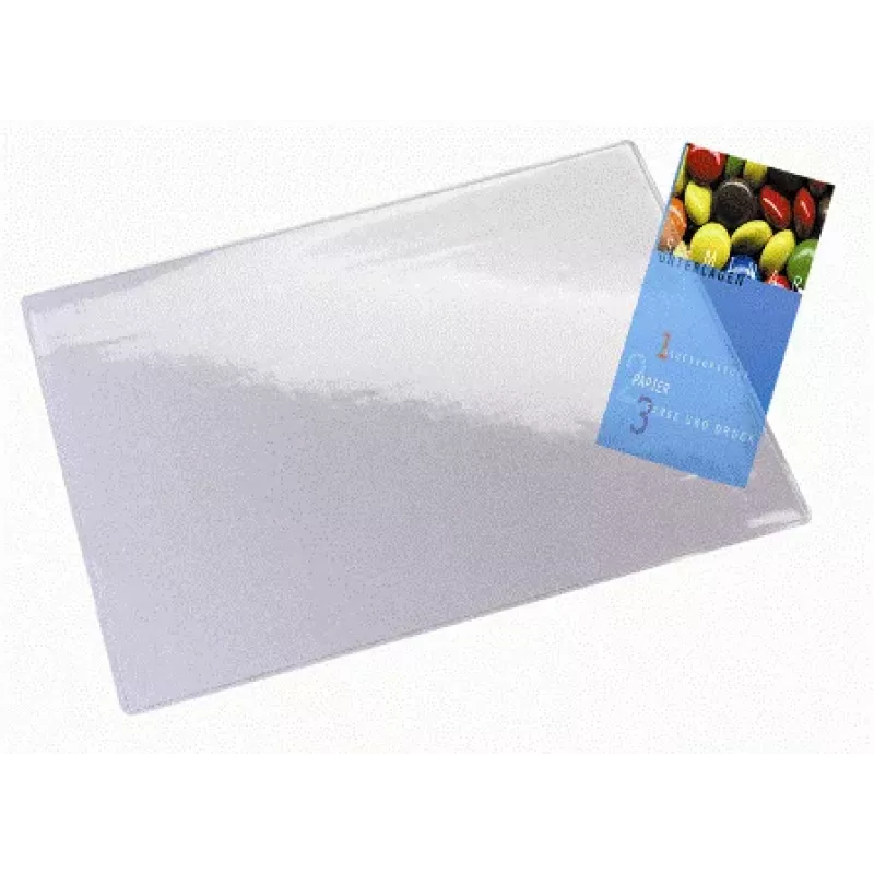 Leitz Plus stalinis kilimėlis, permatomas, PVC, 650x500 mm, 1 vnt.