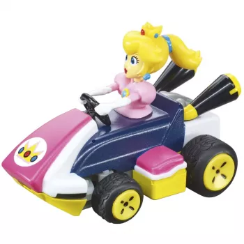 RC automobilis CARRERA Mario Kart Mini Peach 2,4 GHz – nuotoliniu būdu valdomas žaislinis automobilis