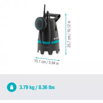 Gardena 09008-47 Sodo įrankis 10500 L Juodas