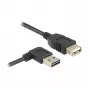 USB laidas DeLOCK 2m USB 2.0-A į USB 2.0-A Juodas