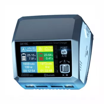 Baterijų krautuvas SkyRC D200 neo AC DC LiPo Li-Ion LiFePO4 35A