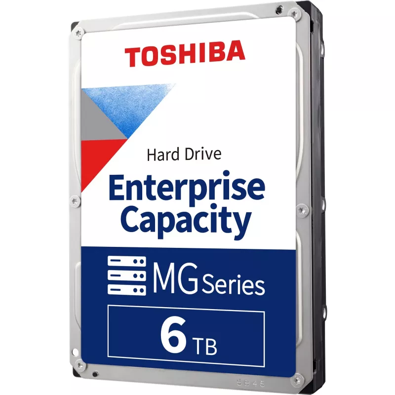 Kietasis diskas TOSHIBA 6TB 3,5 colio SATA 7200 aps./min. MG08ADA600E
