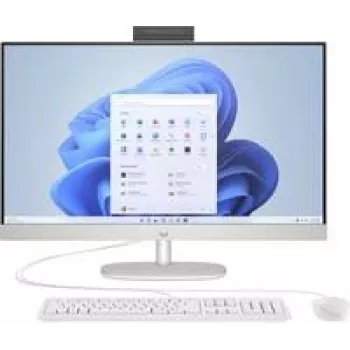 HP All-in-One PC 27-cr0102ng [68,5 cm (27 colių) FHD ekranas, Intel i5-1335U, 16 GB RAM, 1 TB SSD, „Iris Xe“ grafika, Windows 11] (8G1C1EA#ABD)