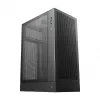 PC korpusas DeepCool CH170 PLUS Tower Black – mikro-ATX/mini-ITX, grūdintas stiklas, USB-C, viršuje montuojamas maitinimo šaltinis