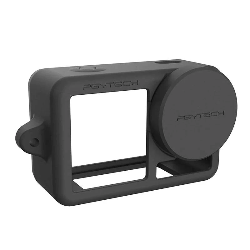 Dėklas fotoaparatui PGYTECH OSMO ACTION 3 Silikoninis guminis juodas