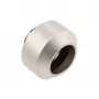 OPTIMUS Hardtube Fitting 14 mm satino nikelio spalvos – kompresinė jungtis standžiam PC aušinimo vamzdeliui