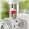 Elektrinė mėsmalė SMAPP 490.8 — 2200 W, 1 greitis, 3 sieteliai (Ø 2,7–8 mm), balta