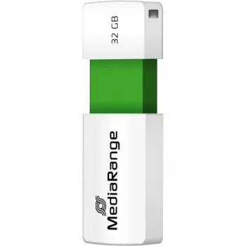 MediaRange MR973 USB atmintukas 32GB USB 2.0 baltas, žalias