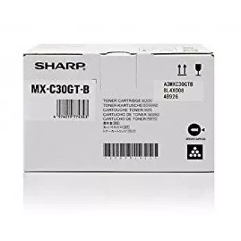 Originalus Sharp MX-C30GTB juodas tonerio kasetė, 3000 puslapių