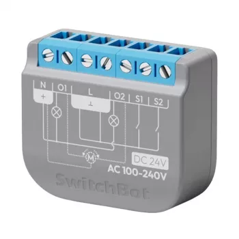 SwitchBot Relay Switch 2PM dviejų kanalų išmanioji relė W5502320