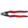 Knipex 95 62 190 vielinių lynų žirklės