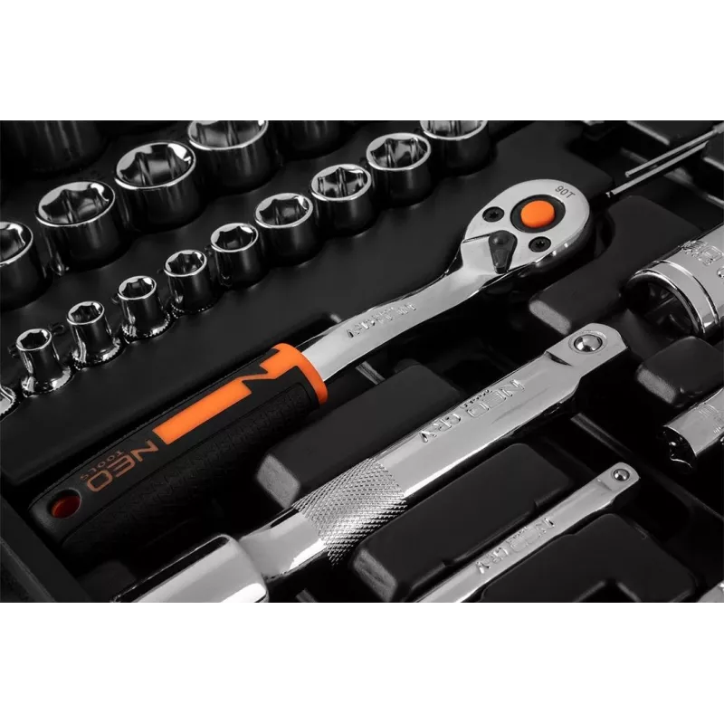 NEO tools 10-054 veržliarakčių / antgalių rinkinys