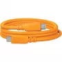 Rode SC27-O USB-C į USB-C laidas USB 3.2 Gen1, oranžinis (2 m, PD)