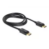 DisplayPort kabelis DeLOCK 82585 2m Juodas