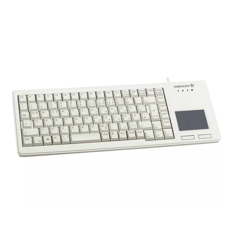 CHERRY XS Touchpad klaviatūra Universal USB QWERTY JAV anglų Pilka