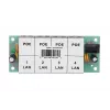 Extralink 4 prievadų PoE injektorius 4x 100Mb/s RJ45, Fast Ethernet, 48 V, be korpuso