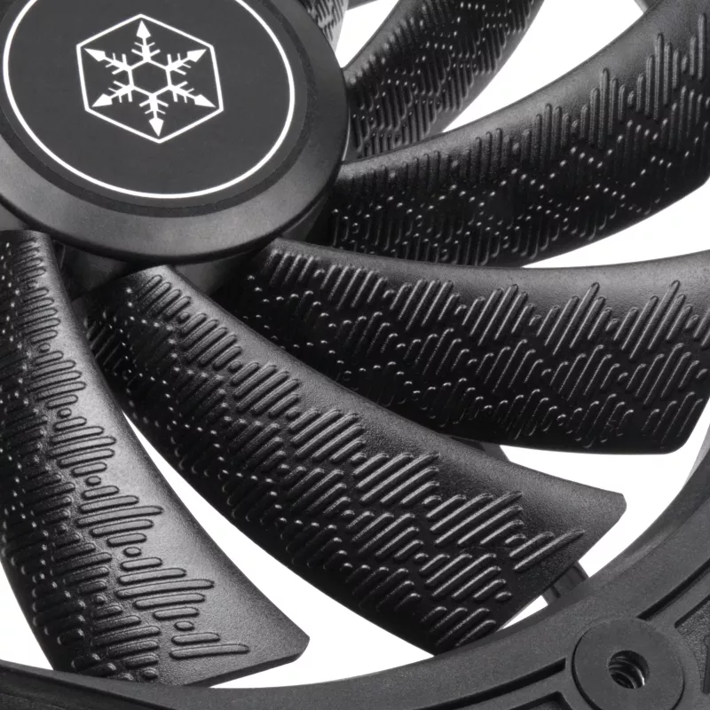 Aušinimo ventiliatorius SILVERSTONE SST-SF160B 160 mm juodas ašinis ventiliatorius